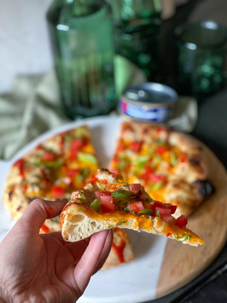 zelfgemaakte pizzadeeg