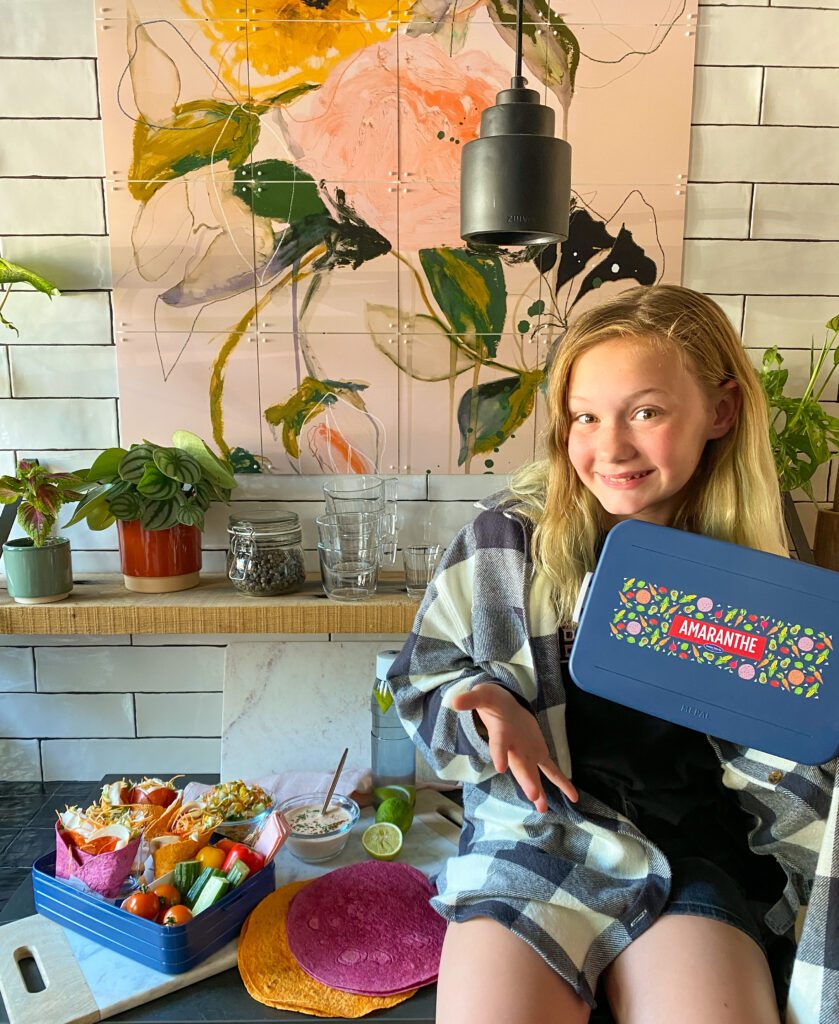 gezonde groente wraps Santa Maria