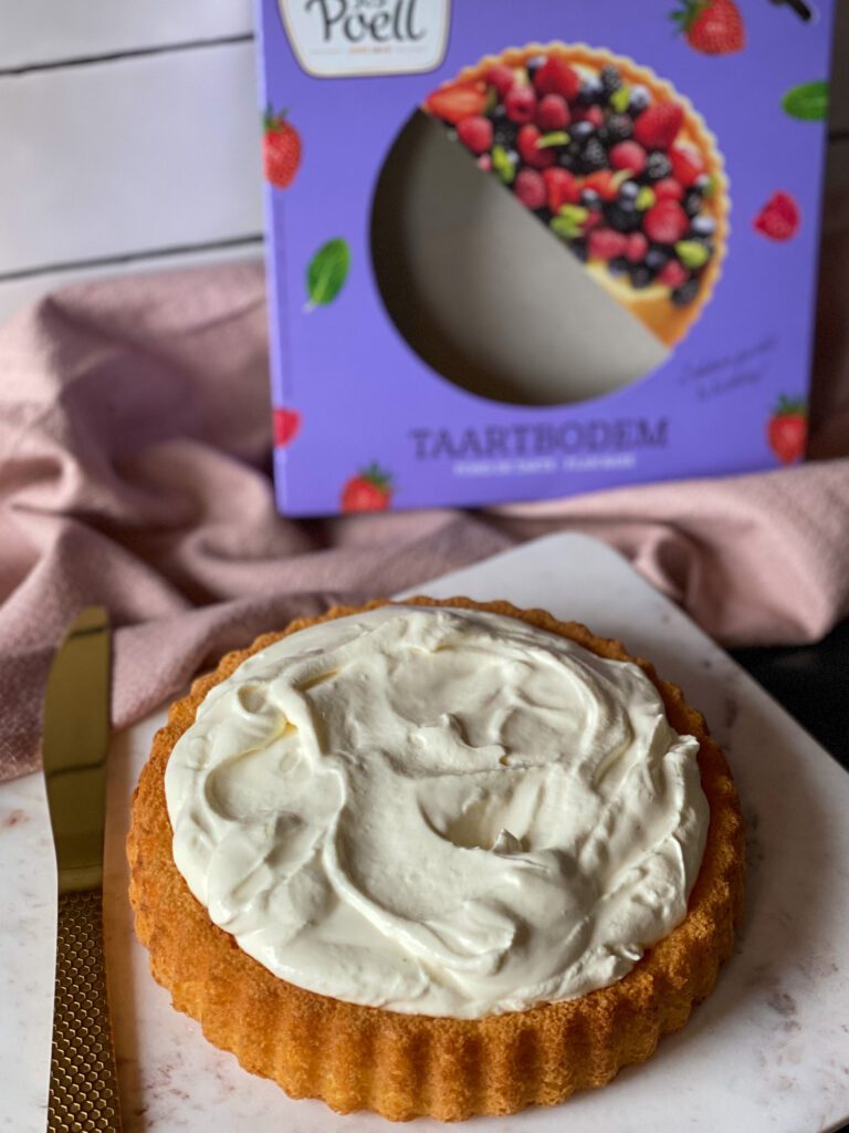 vulling taart slagroom en creme fraiche