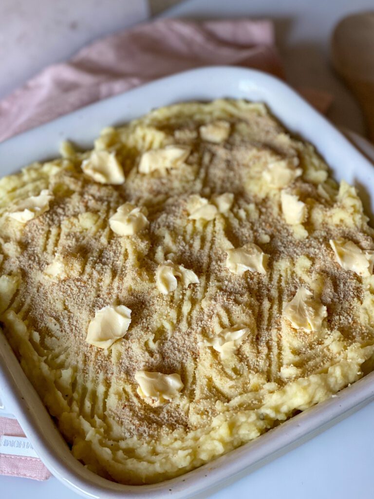 paneermeel topping ovenschotel