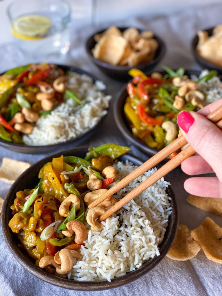 snelle roerbak maaltijd