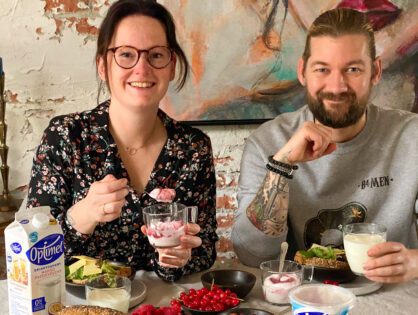 gezellig eten aan de eettafel