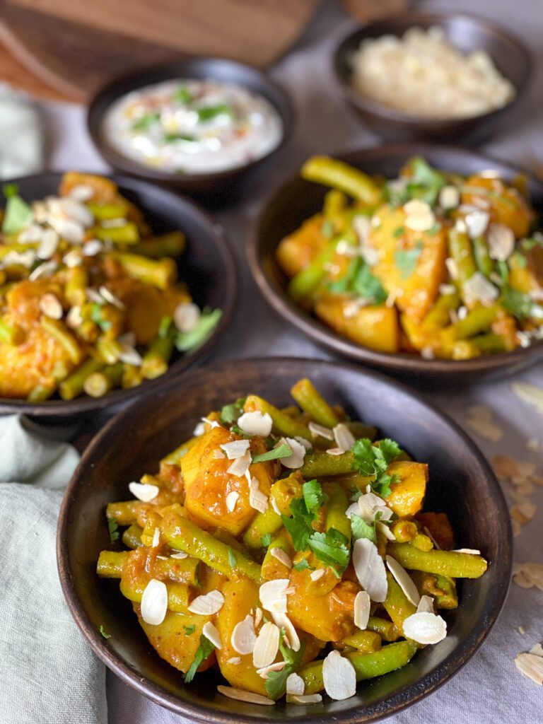 vega stoof met sperziebonen en aardappel 