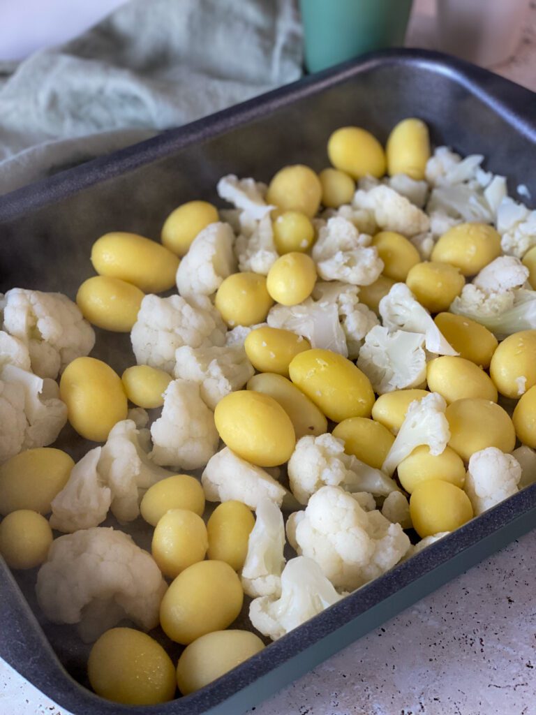 bloemkool en aardappeltjes