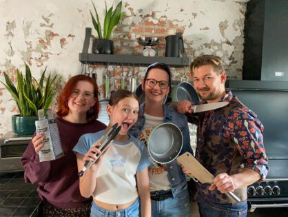 Familie over de Kook