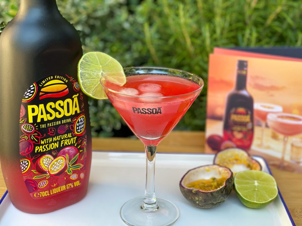 Passoã pornstar Martini cocktail