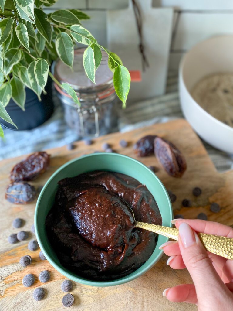 dadel mengsel voor cupcakes