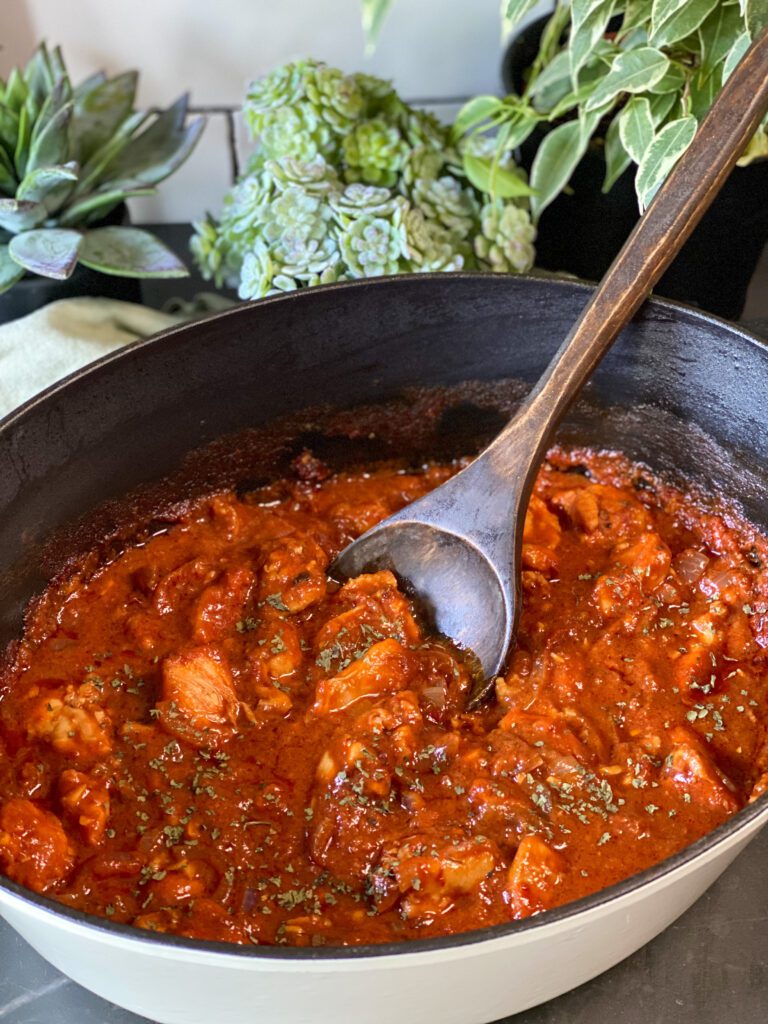 kip stoof met chipotle peper