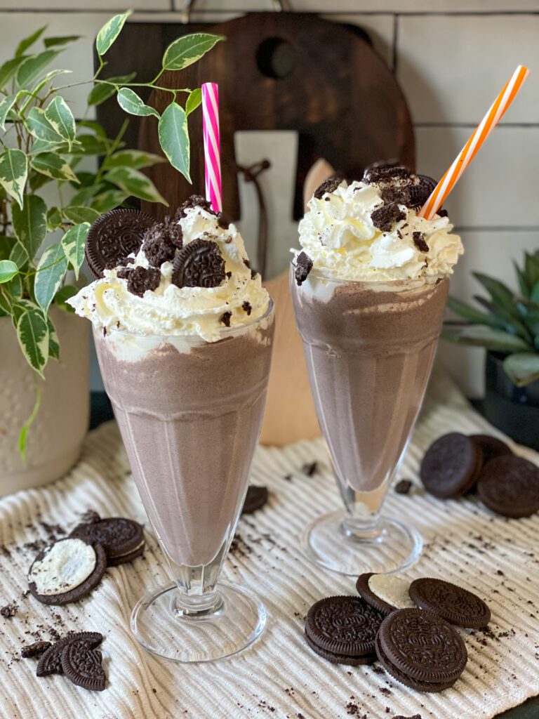 oreo milkshake maken