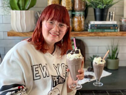 oreo milkshake met kaneel