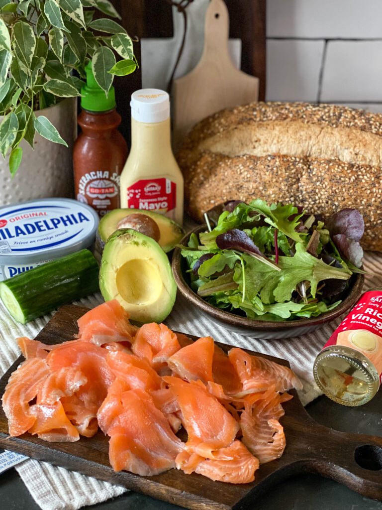 ingrediënten pittige zalm 