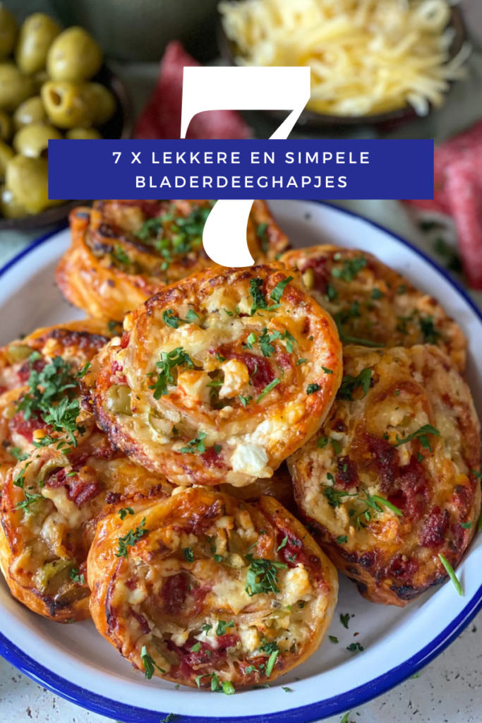 7 x bladerdeeghapjes 
