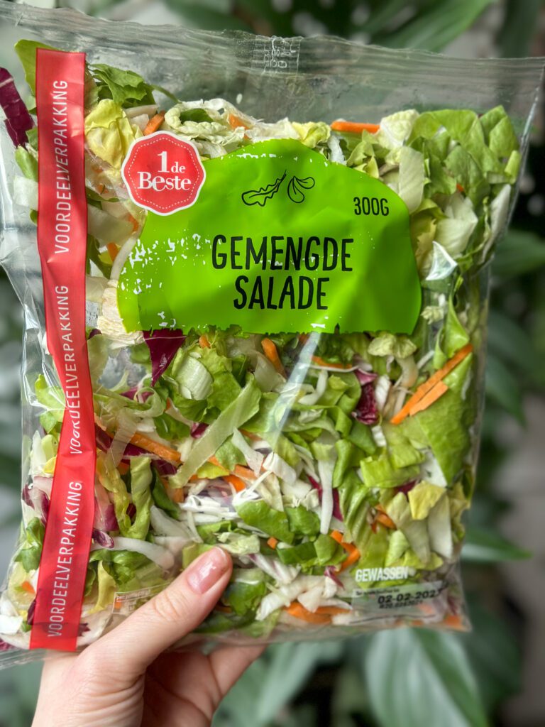 Wraps met ham en pittige sla