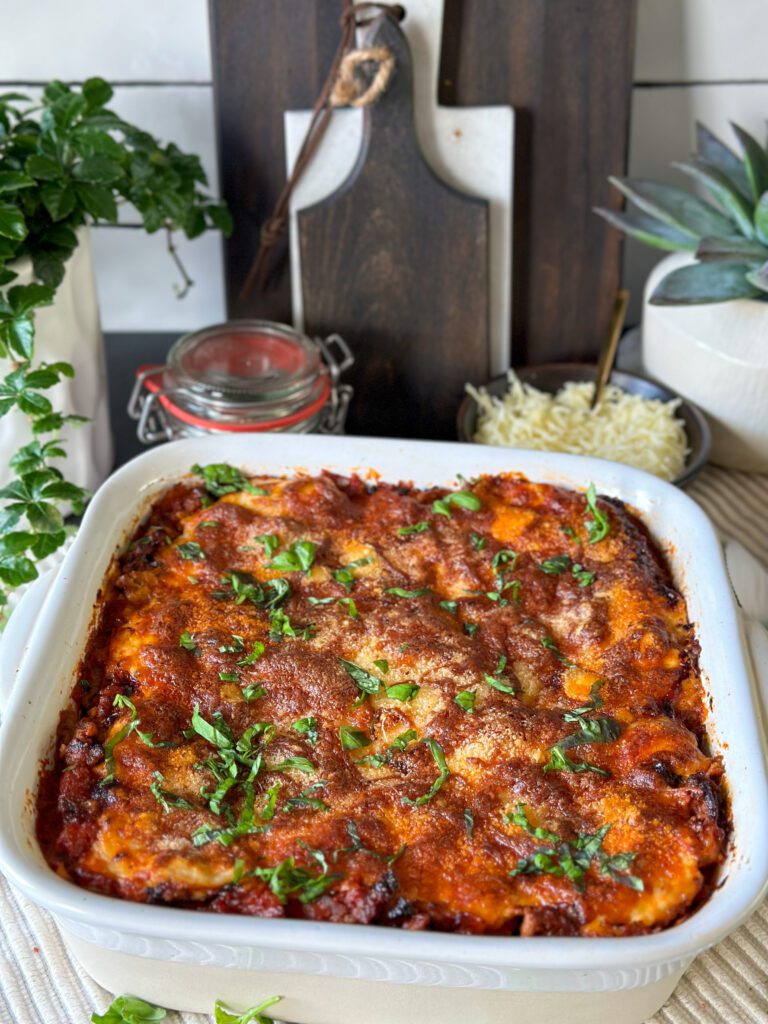 lasagne met gehakt en bechamelsaus 
