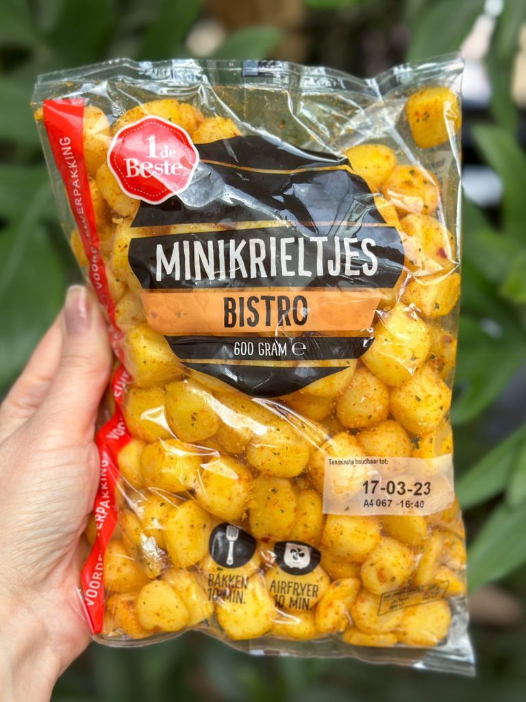 krieltjes traybake met kruidige kip