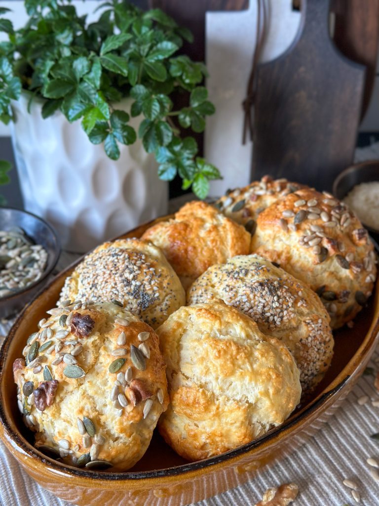 simpele kwarkbroodjes