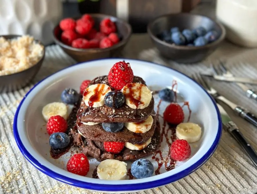 gezonde bananenpannenkoeken met havermeel