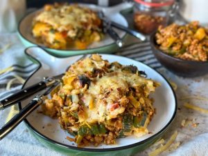 prei ovenschotel met gehakt