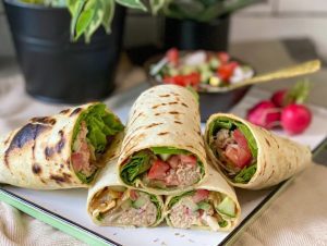 wraps met tonijn