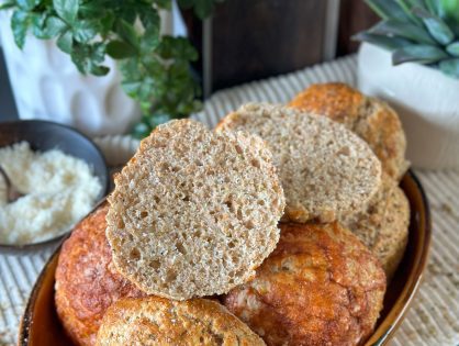 Italiaanse volkoren kwarkbroodjes