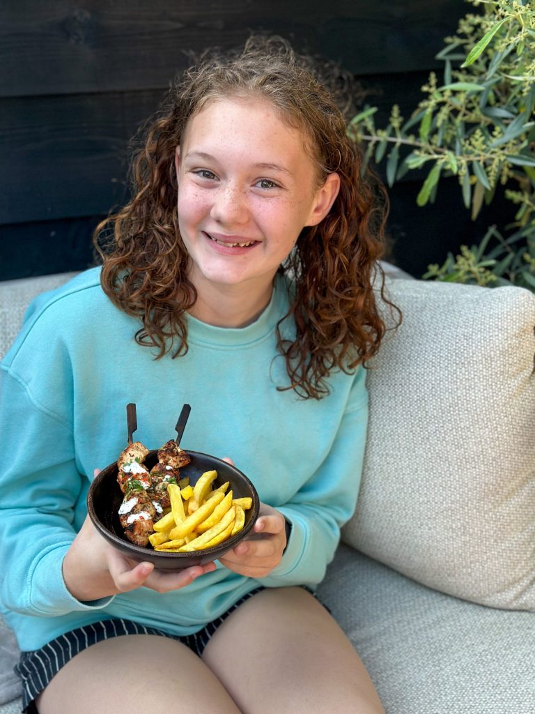 Kipspiesjes BBQ met citroen en oregano – makkelijk recept