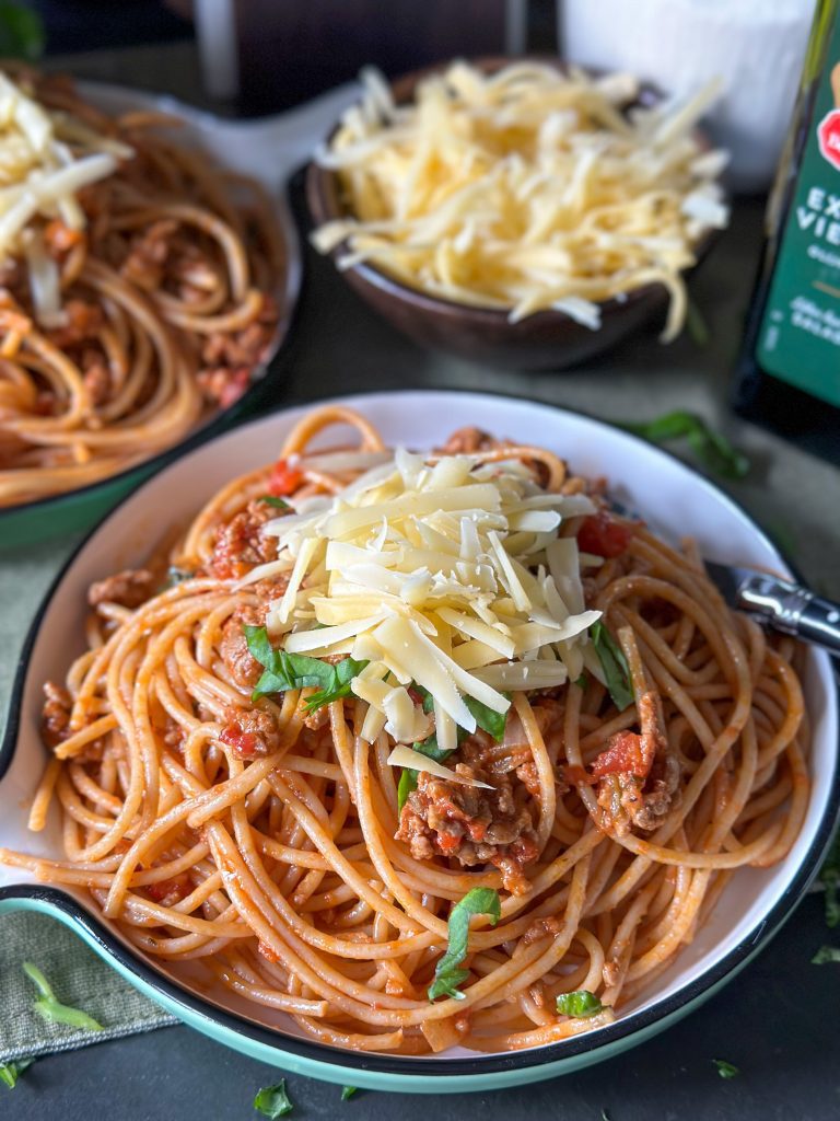 pasta met harissa 