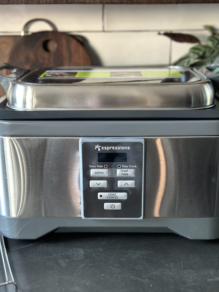 slowcooker en sous-vide in 1 apparaat