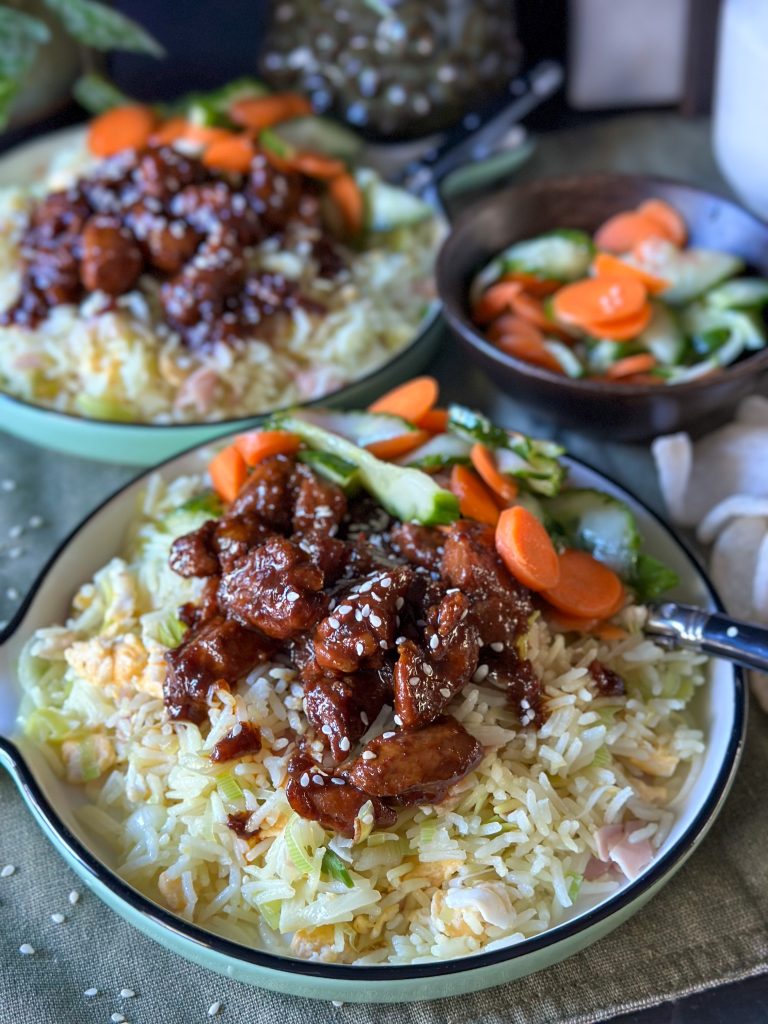 rijst met kip ketjap