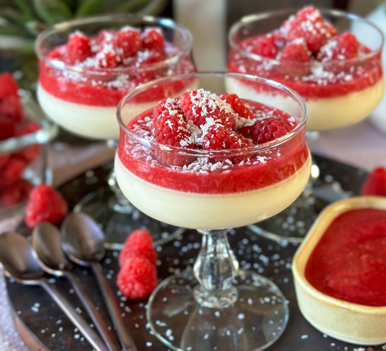 lactose vrije panna cotta