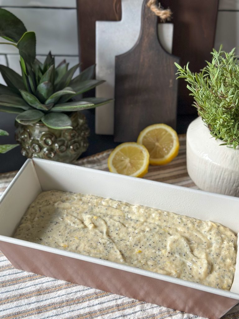 Citroen maanzaad cake ( vegan)