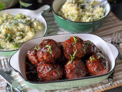 gehaktballen in ketjapsaus