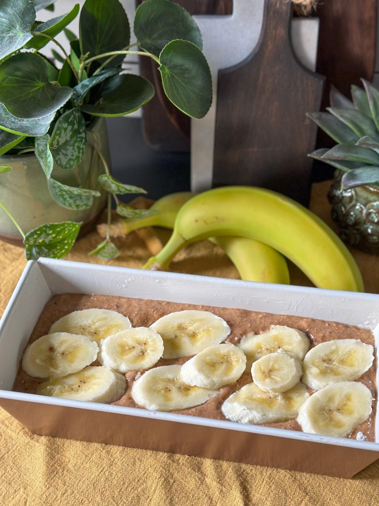 volkoren bananenbrood met kaneel