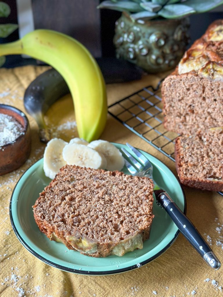 volkoren bananenbrood met kaneel