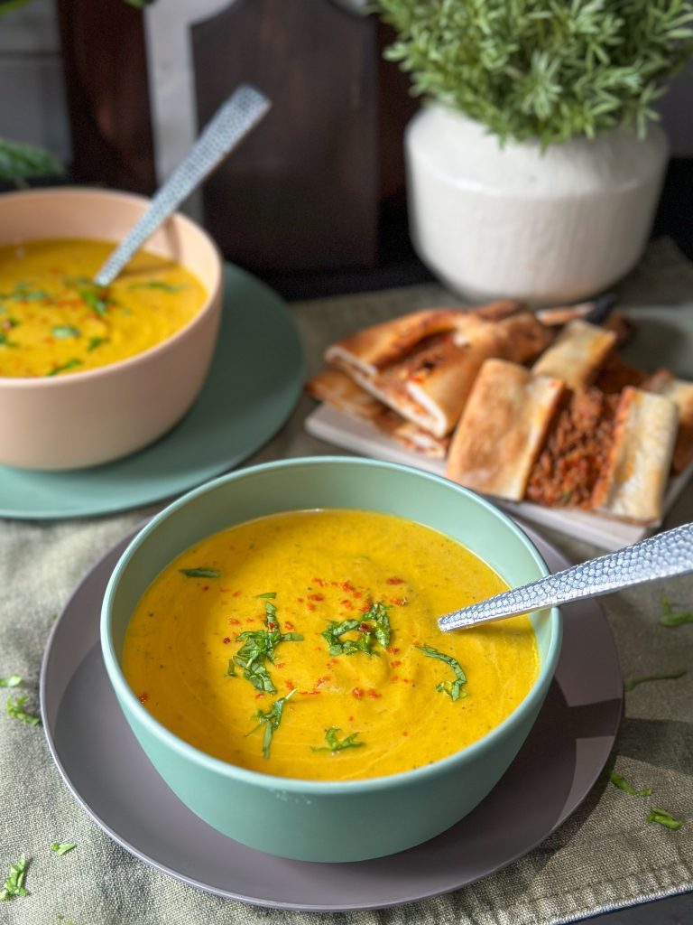 wortelsoep met courgette