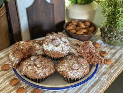 vegan muffins met kruidnoten