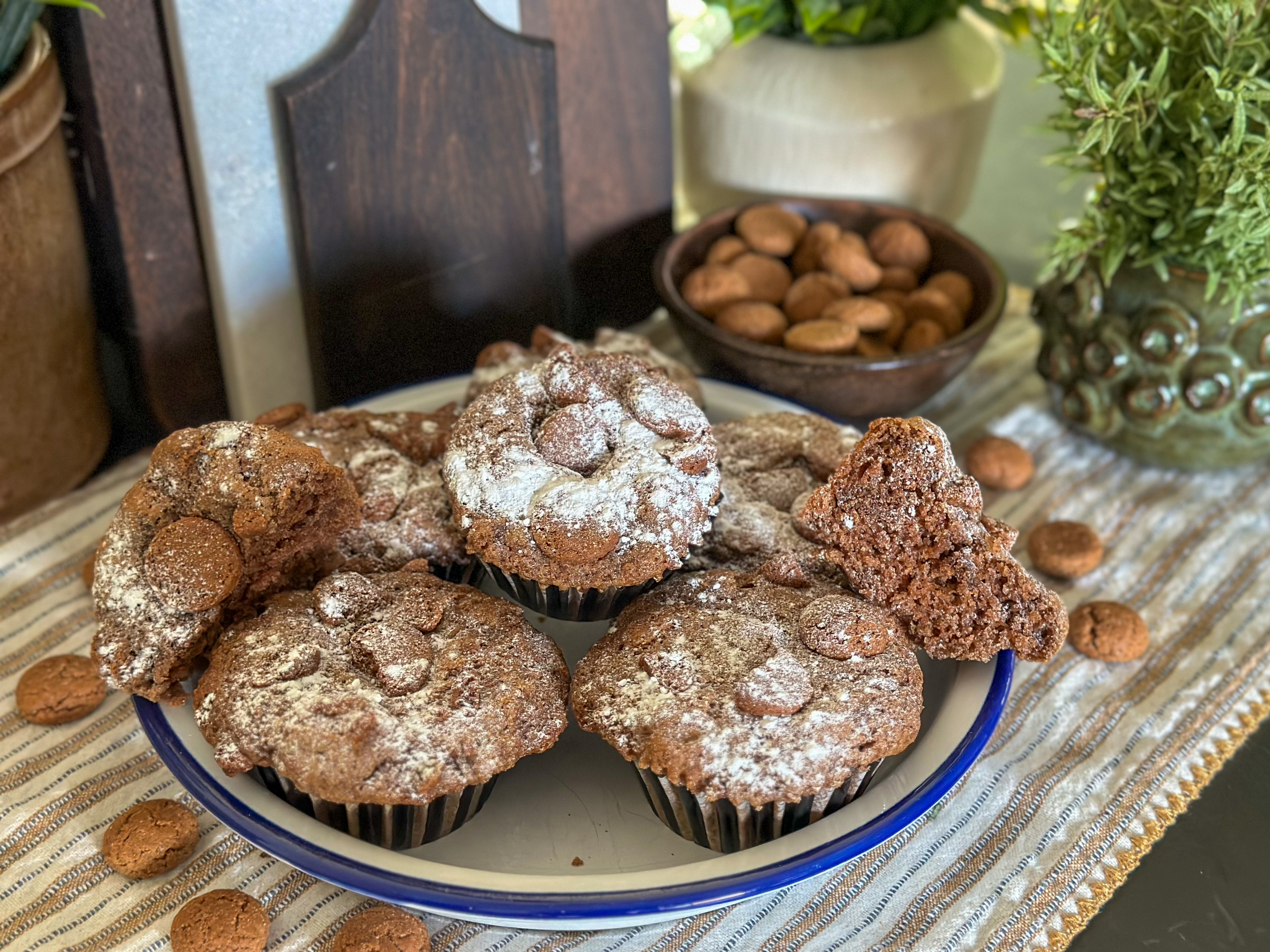 vegan muffins met kruidnoten