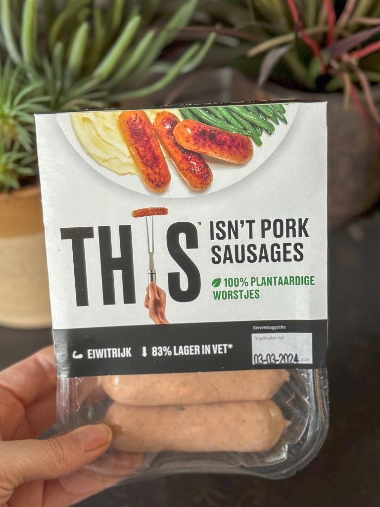 vegan varkensworstjes van This