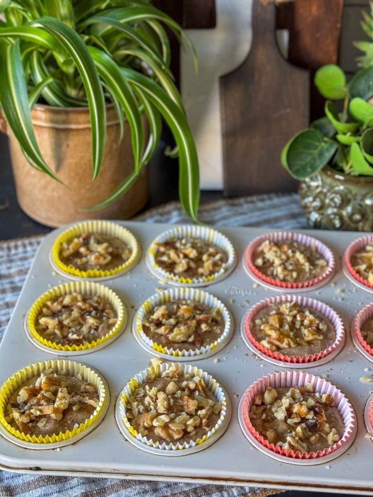 beslag vegan bananen muffins