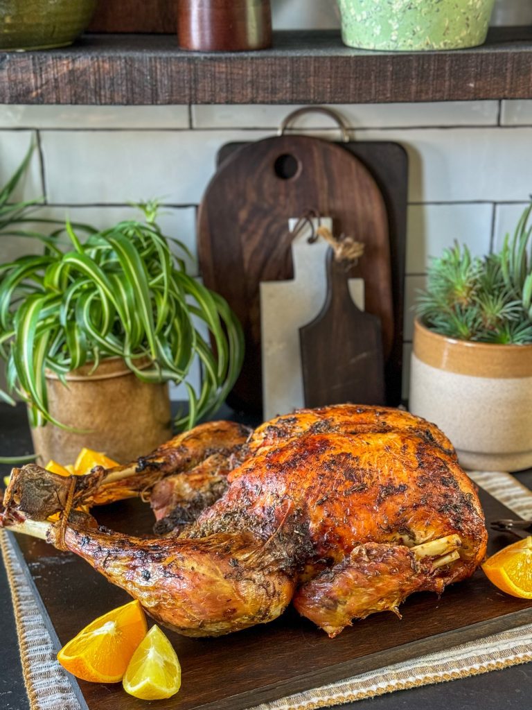 hele kalkoen uit de oven