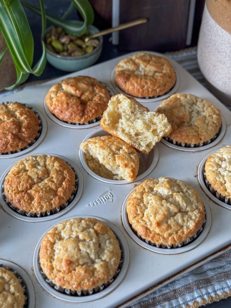 vegan cupcakes met pistache