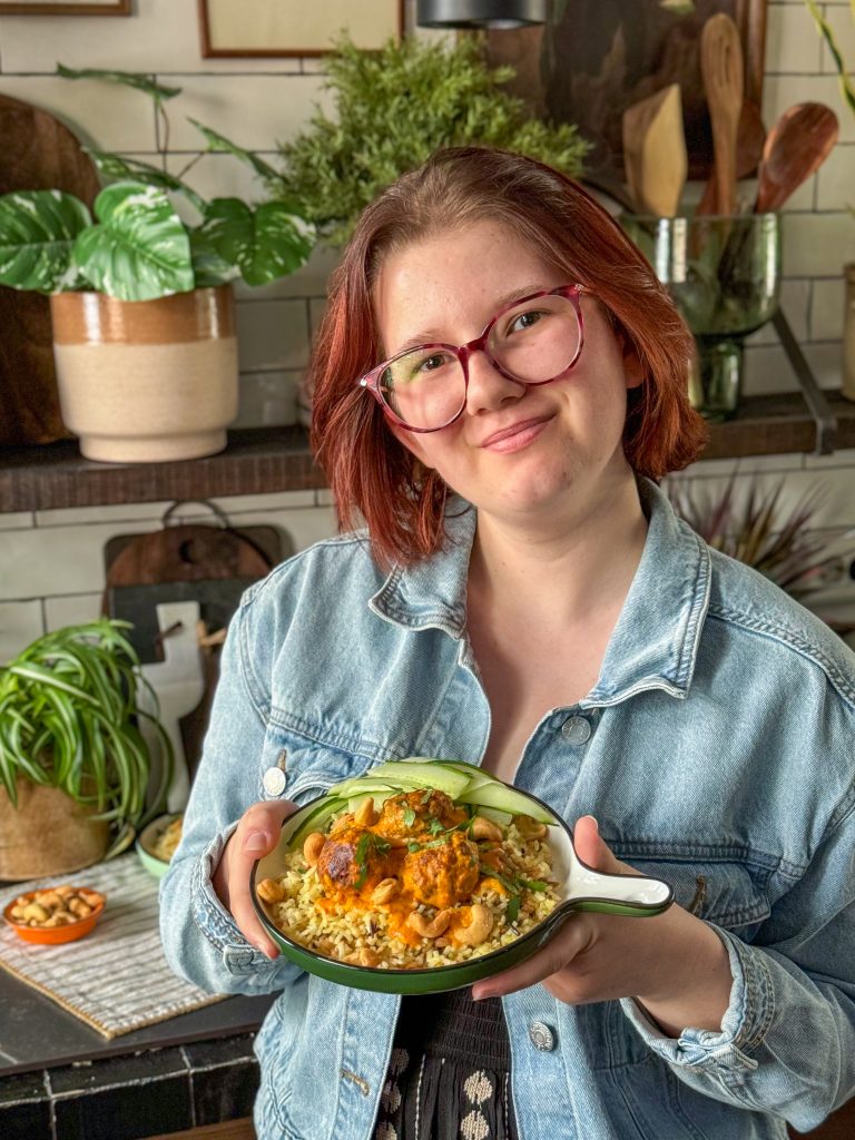 gehaktballetjes met curry madras 