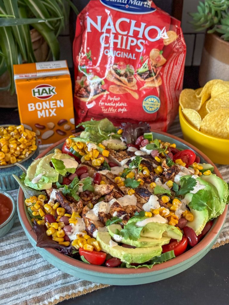 Mexicaanse salade met chipotle kip