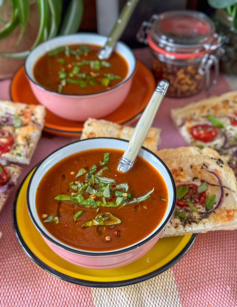pinit snelle tomatensoep met verse tomaten