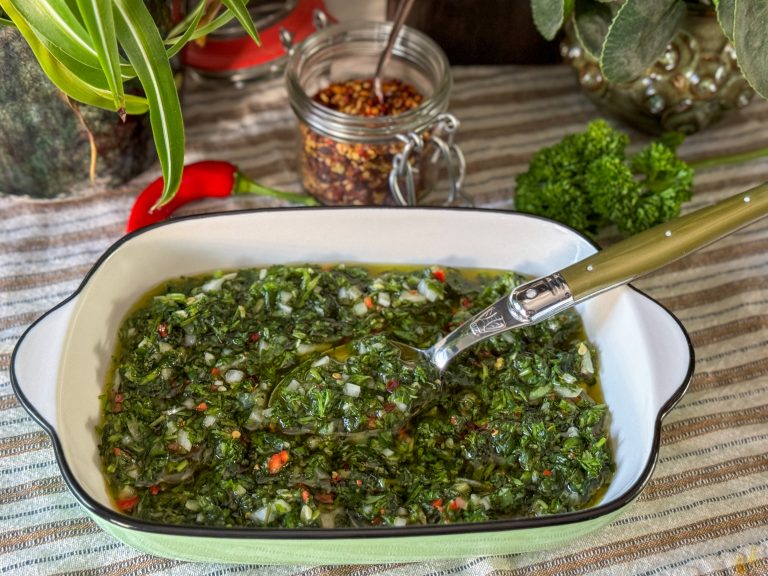 zelf chimichurri maken recept