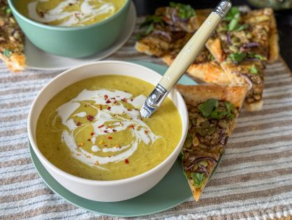 pastinaaksoep met prei en aardappel