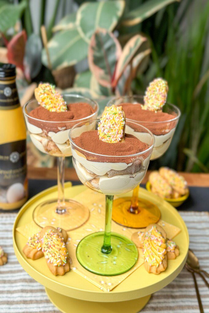 Paas tiramisu in een glaasje 