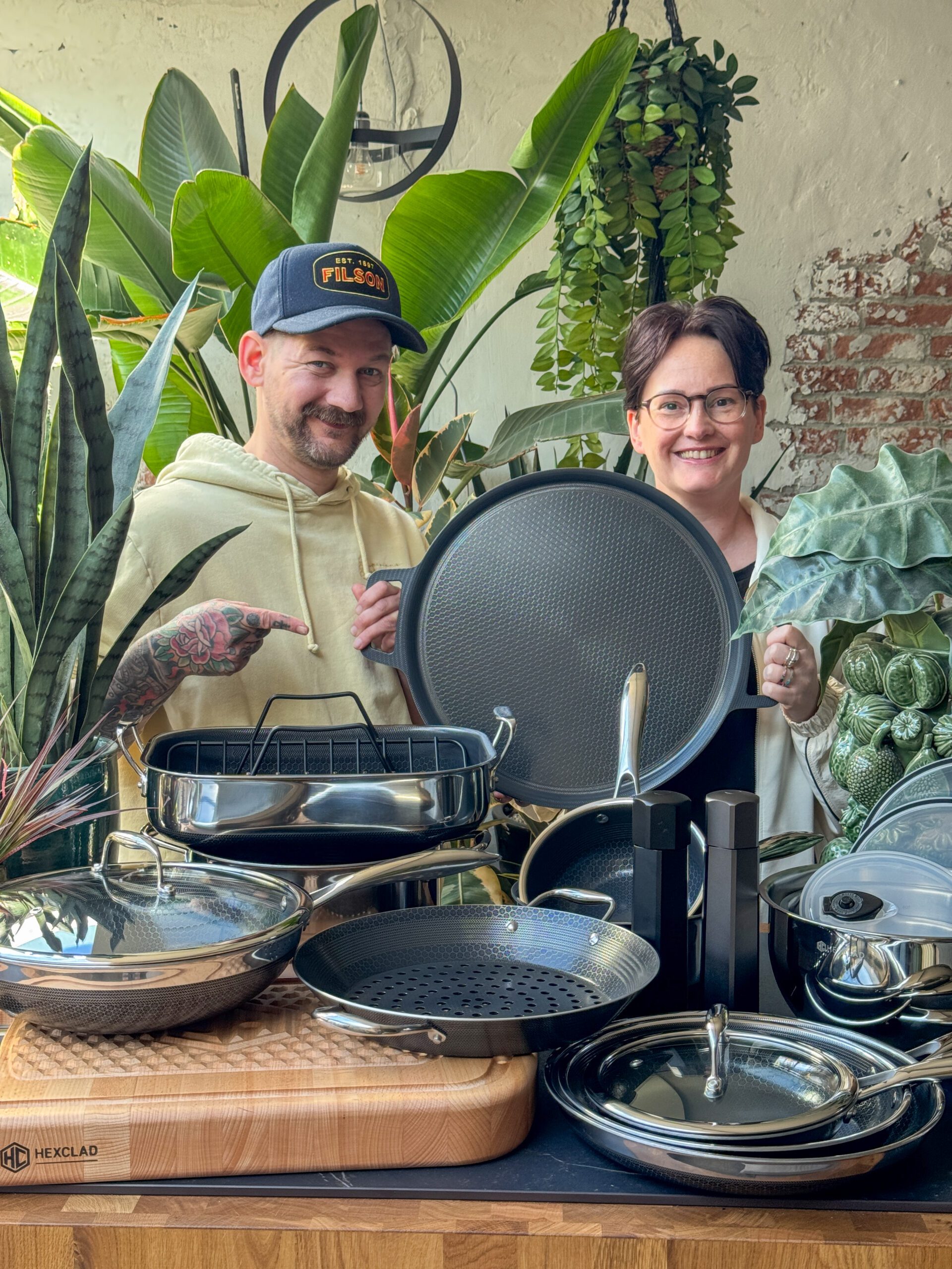 Familie over de Kook reviewt HexClad alle producten 