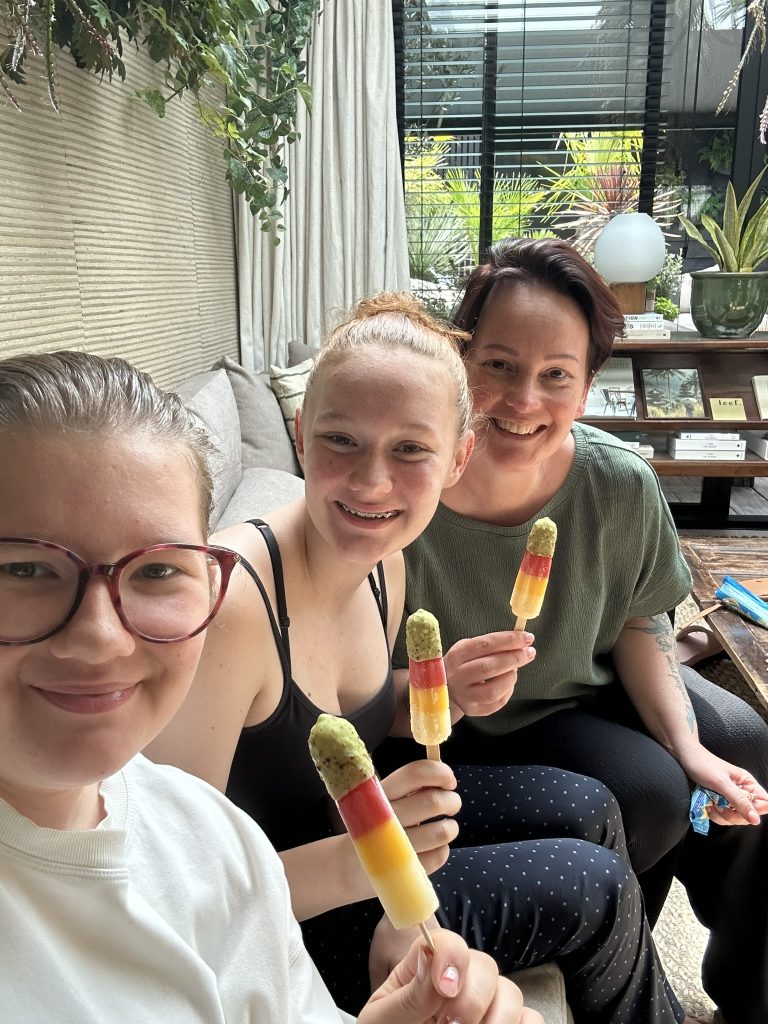 Thuis bij familie over de kook: week 29