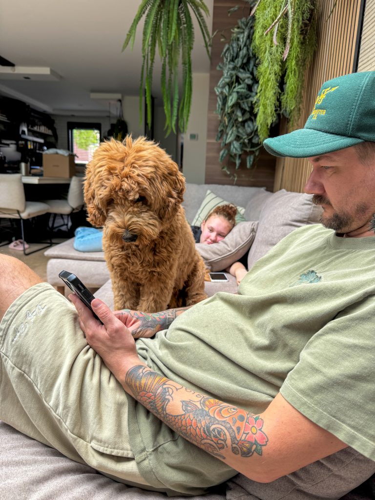 Thuis bij familie over de kook: week 28