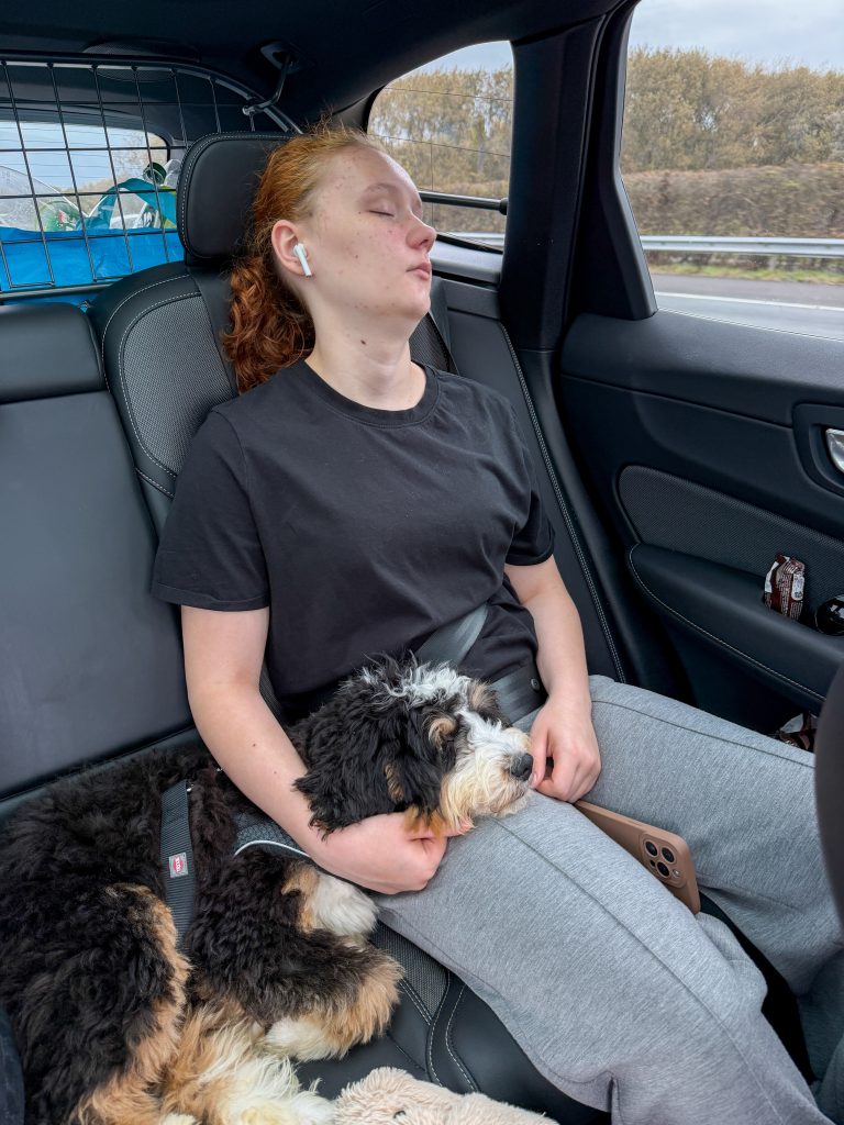 Amaranthe slaapt in de auto - Thuis bij Familie over de Kook week 41